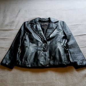 Women's leather jacket